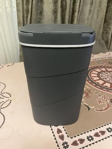 Tullantı qabları: Ağıllı sensorlu zibil qutusu - Avtomatik açılıb‑bağlanan qapaq — 2