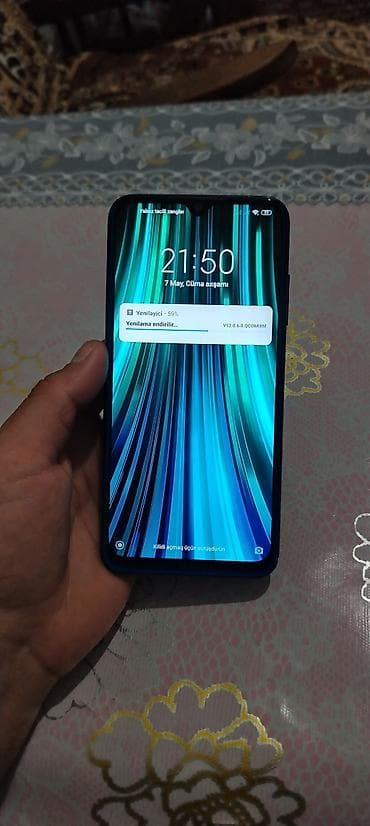 Redmi Note 8, 64 GB, rəng - Mavi, Barmaq izi
