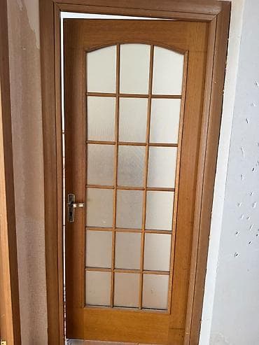 seyfi qapi: İşlənmiş Otaq qapısı 80x200 sm Zamok ilə, Ünvandan götürmə — 4
