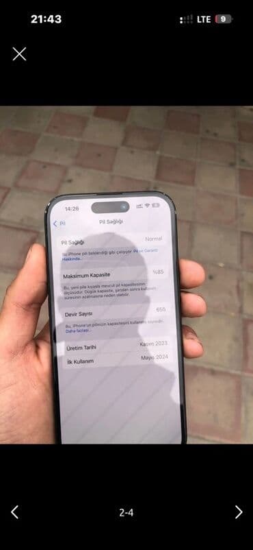 honor 8 s: IPhone 15, 128 GB, Qara, Face ID — 4