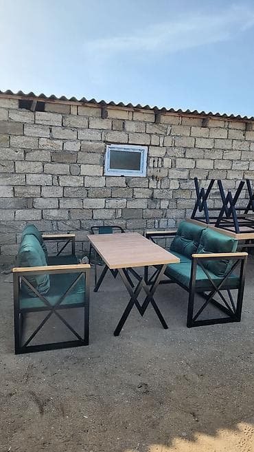 stollu çardaq çarpayı: Stullar ilə, Kvadrat masa, 2 nəfər — 4