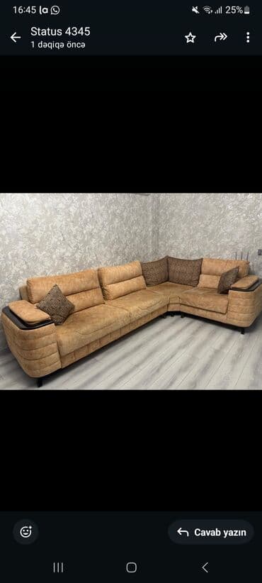 divan alan: Künc divan, Açılmayan, Bazasız, Parça — 2