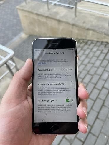 IPhone SE 2022, 64 GB, Ağ, Barmaq izi — 4