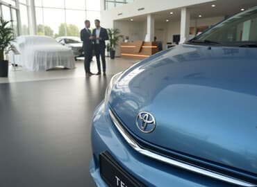 toyota prius açar: Toyota – mavi rəngli (metalik) hetçbek/sedan ön kapot görüntüsü. - — 1
