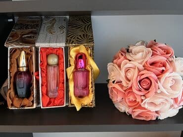 valentin yudashkin parfüm qiymeti: Hədiyyəlik ətir dəstləri - 3 ədəd fərqli flakon: bənövşəyi-qızılı — 1