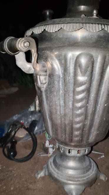 su çəni 2 ton: İşlənmiş Od Samovar, 5 l, Ünvandan götürmə — 4