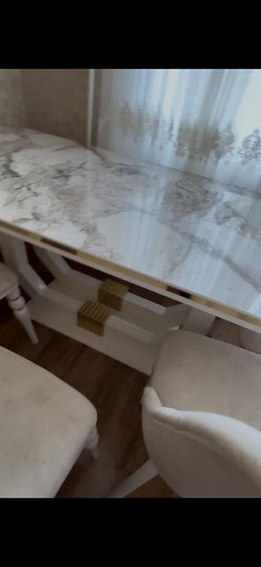 sovde az mebel: Qonaq masası, Açılmayan, Mərmər, Dördbucaq masa — 2