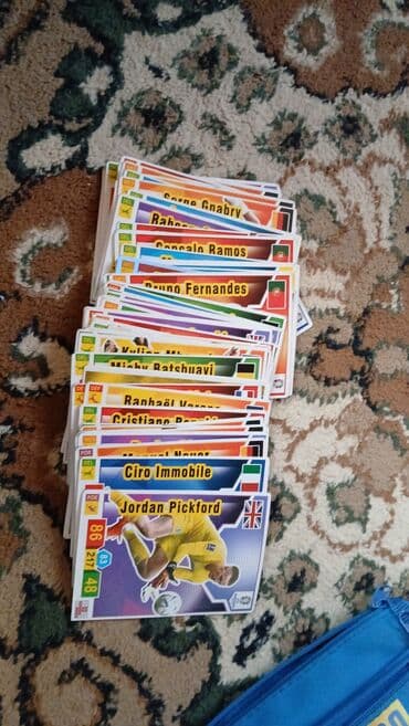 imzalı futbol topu: Emre Mor futbol kartları kolleksiyası. Bu kartlar müxtəlif klublarda — 13
