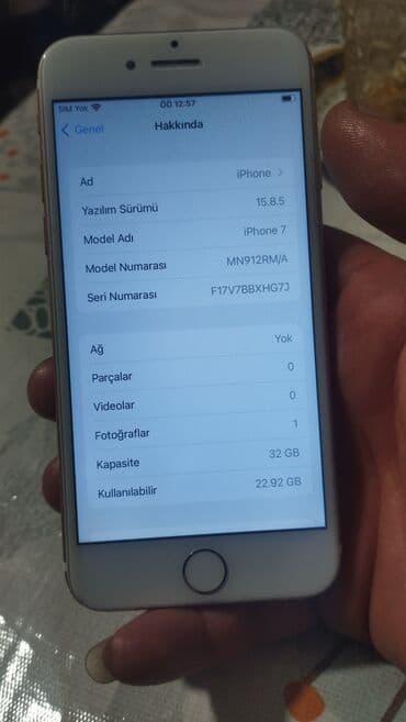 iphone 17 pro max qiyməti: IPhone 7, Rose Gold, Barmaq izi — 5