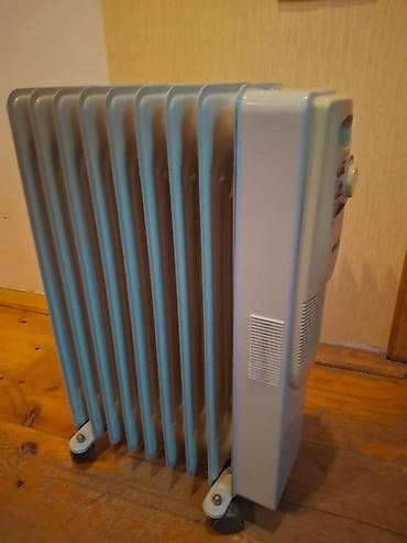 atv plus ustasi: Elektrik yağlı radiator – 9 dilimli, təkərli model Toka taxanda — 2