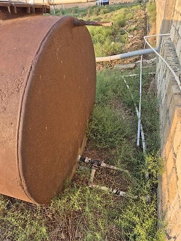 samovar 10 litre: Metal su saxlama çəni - Silindrik formada, yerüstü və ya yeraltı — 2