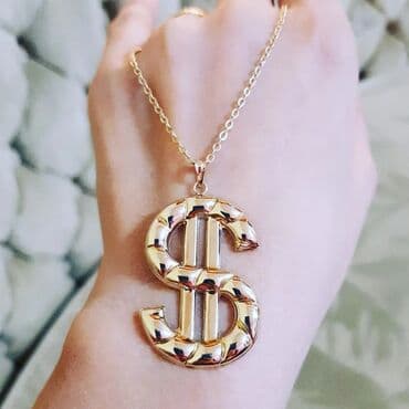 qizillarin qiymeti 2022: Dəstə daxildir: Sep, Kulon, Boyunbağı, Sarı qızıl, 585 Əyar — 1