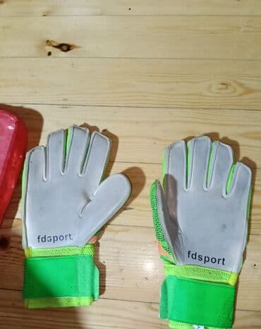 спортивные мужские перчатки: Məhsul: fdsport qapıçı əlcəkləri 1 dəfə istifadə olunub superdir — 4