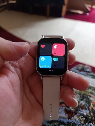 saatlar 2020: Yeni, Smart saat, Redmi, rəng - Ağ — 2