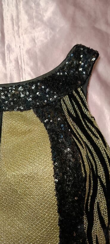 Tata: Qlamur gecə/libas paltarı - Model: tam ətəkli, yerə qədər uzunluqda — 3