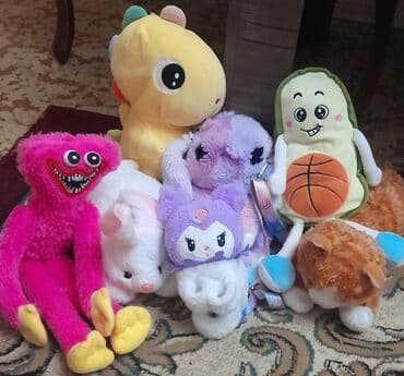 uşaq sintezatoru: Oyuncaq dəsti – hamısı bir yerdə - Yumşaq plyuş oyuncaq paketi — 2