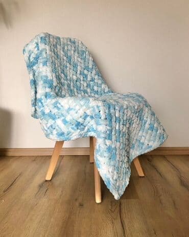 Süni güllər: Yeni Mikrofiber Pled, Pulsuz çatdırılma — 2