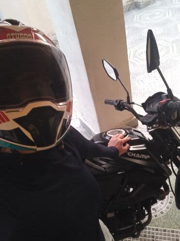 arendaya moped: Moped/Motosiklet – CHAMP brendi - Rəng: qara, idman üslublu kuzov — 2