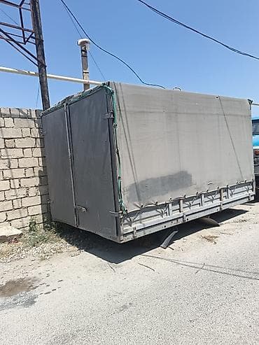 konteynerlərin satışı: Metall konteyner/boksi – yük maşını üstü üçün qapaqlı karkas — 3