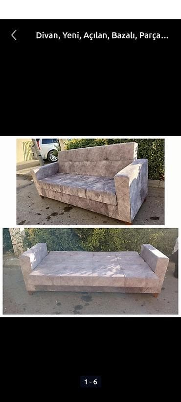 klasik divan: Divan, Yeni, Vеlur parça — 5