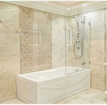 hamam ucun duş kabinleri: Yeni Arakəsmə, Düzbucaqlı, Pulsuz çatdırılma — 29