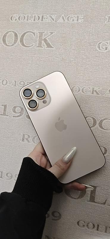 iphone rengleri: IPhone 16 Pro Max, 256 GB, Desert Titanium, Face ID — 2