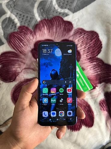 telefon satış: Redmi 9C, 64 GB, rəng - Mavi, Barmaq izi — 6