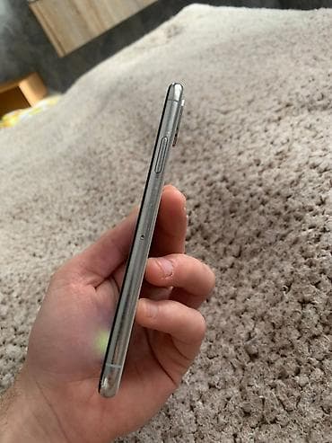 radio telefon: IPhone X, 64 GB, Gümüşü, Simsiz şarj — 5