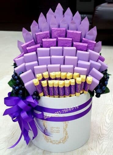 şokolad xonçası: Sokolad xoncalari sifarisle hazirlanir.Sifarisler en az 3-4 gun — 6