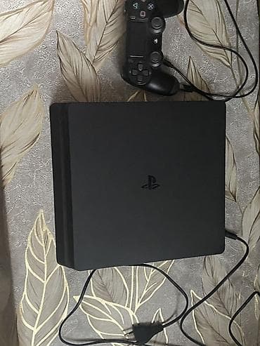 resident evil remake: PlayStation 4 Slim oyun konsolu - Rəng: Qara - Komplekt: PS4 Slim — 1