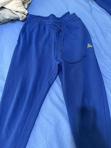 dama dama kişi kostyumları: Idman geyim dəsti və futbol polo köynəkləri - Mavi idman dəsti — 2