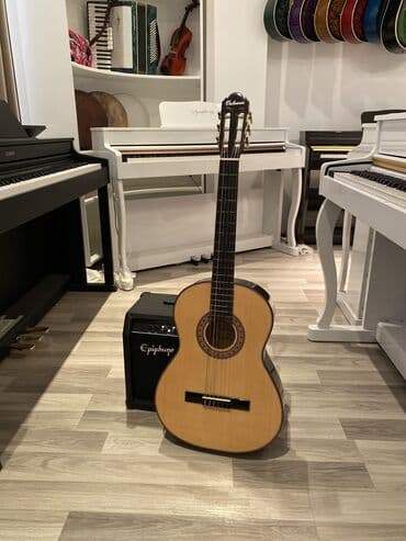 акустическая гитара с звукоснимателем: Valencia GV916 🚚Çatdırılma xidməti mövcuddur ⏱09:00-19:00 dək — 1