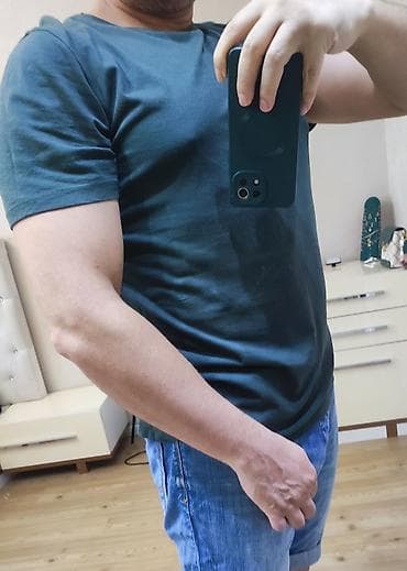 de facto sweatshirt: Futbolka, Defacto, L, rəng - Boz — 3