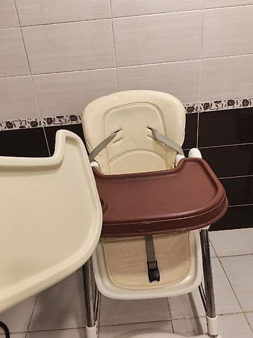 Uşaq üçün yemək masası. Çox az işlənib. Uşağı həm oturaqlı həmdə — 1
