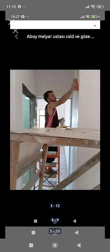 Elektrik işləri: Aboy ustası malyar ustası emusiya ustası şpoklyovka ustası paduqa — 6