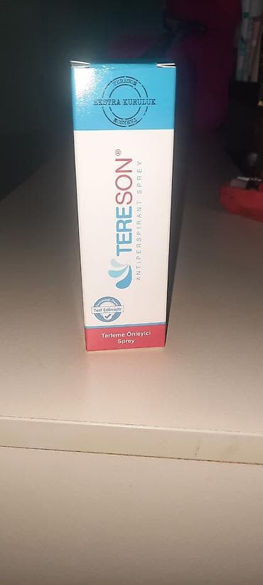 1 dəfə çəkiliş üçün açılıb qutusu sadəcə.TERESON Antiperspirant Sprey