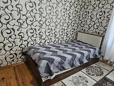 qoşa carpayi: Təknəfərlik çarpayı, Bazalı, Matrassız, Siyirməsiz — 1