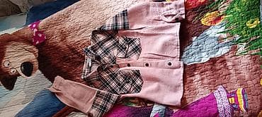 jordan jaket: Uşaq üçün isti flanel köynək-kardiqan - Brend: EsteRella - Ölçü: 11 — 1