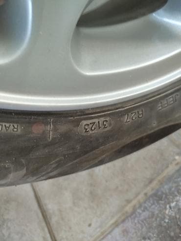 yeni teker kreditle type 1: 4 ədəd yüngül lehimli disk və şin komplekti - Disklər: 5 boltlu — 4