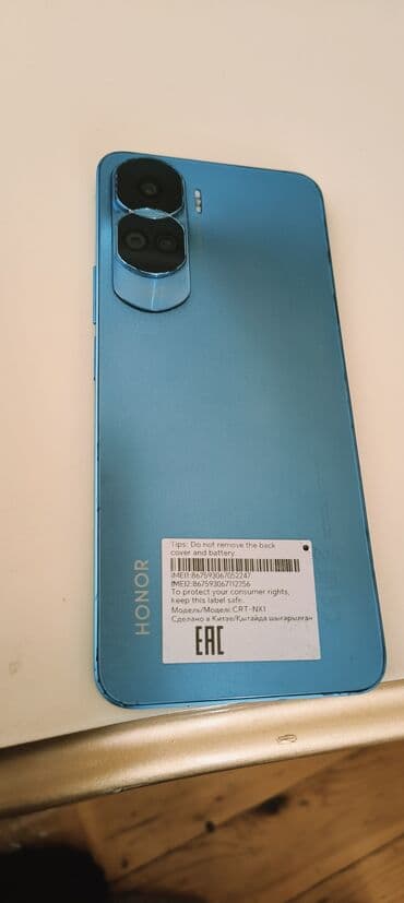 kamera gəncə: Honor 90 Lite, rəng - Göy — 1