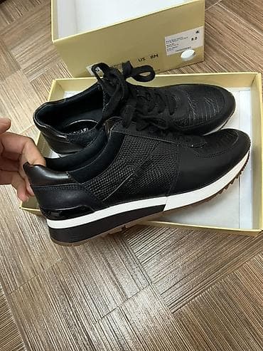 krasovkalar qadin ucun: Michael Kors qadın idman ayaqqabısı - Model: Michael Kors (arxa — 3