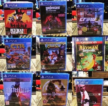 Oyun diskləri və kartricləri: Tam bağlı salafanda orginal Playstation 4 slim 500 Gb