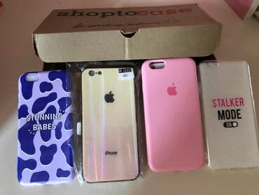 ilkin odenissiz telefon: IPhone 6/6s.Kənardakılar 4 azn,ortadakılar 3 azndir.Hər biri — 1