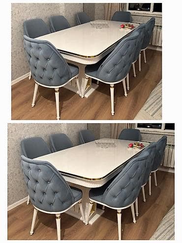 ❤️Endirim🛑🛑🛑 ✅Masa ve 8 oturacaq ✅Satilir 1000 azn. ✅️Ankara mebel