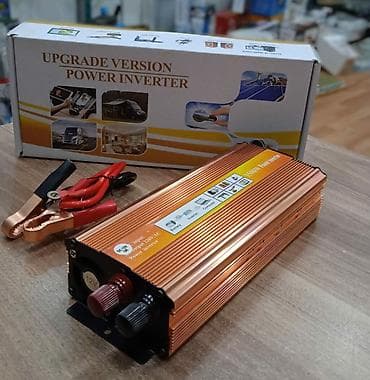 Inverter Inventer Konverter İnverterler 🔹akkumlyatora qowularaq 12