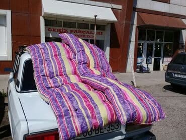 yeni doğulanlar üçün döşəklər: Pambiq dosek
Hazirlari var yun ve pambiq yorgan dosek — 1