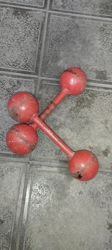 İdman çantaları: Dəmir Qantellər, Çəki: 12 kq, İşlənmiş — 4