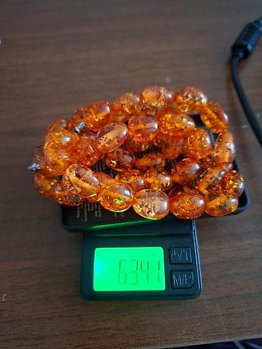 mirvari muncuq: Dəstə daxildir: Bilərzik, Kulon, Boyunbağı, 106 g — 6