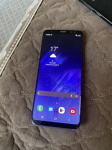 ikinci əl dondurucu: Samsung Galaxy S8, 64 GB, rəng - Qızılı, Qırıq — 3