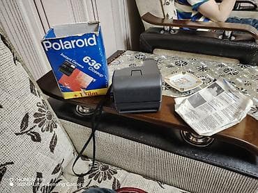 polaroid camera: Polaroid 636 Closeup ani fotoaparat İşleydi içine bide qoyulan esyanı — 3